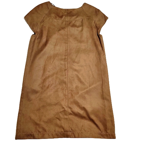 Zara Basic women's brown tunic knee length dress size large - Picture 2 of 9